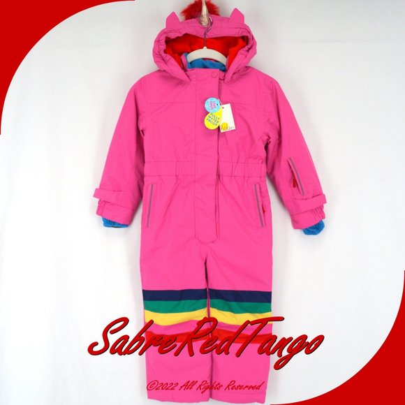 Nwt Mini Boden Unicorn Ski Allinone 